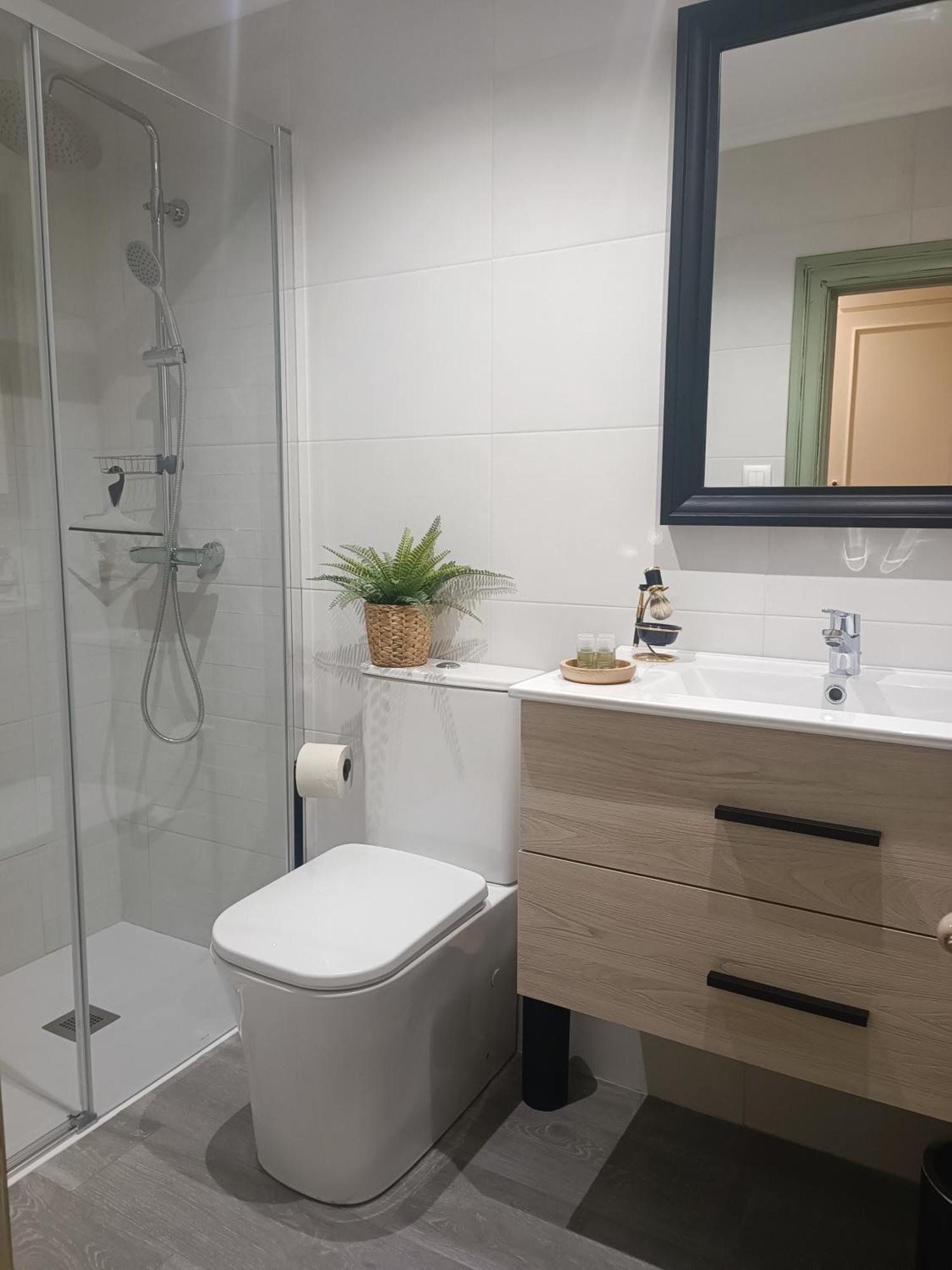 Apartment En La Ciudad, Con Patio -parking Gratis Gijon