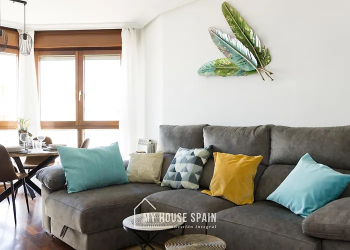 Myhousespain - Playa De Poniente, Con Vistas Al Mar Y Parking Gratuito