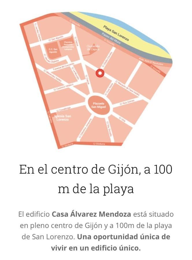 Atico Marqués Playa Centro Vistas Al Mar Garaje Opcional * Gijón