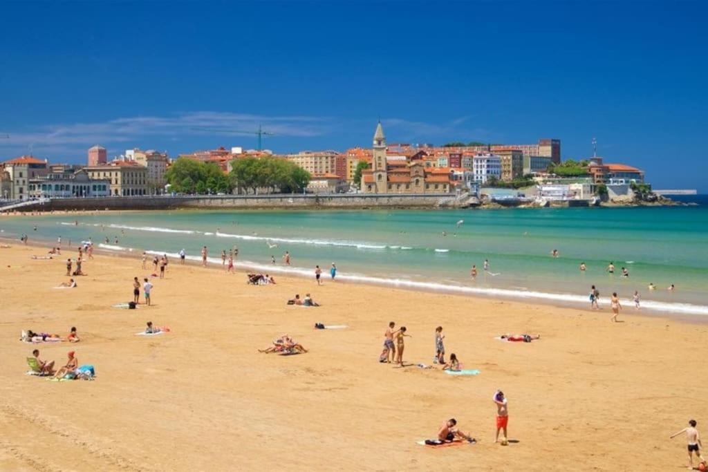 Viendo Montanas A 700m De La Playa Apartamento Gijón