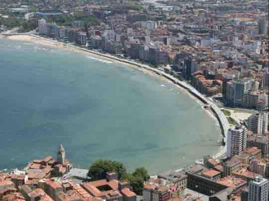 A 100metros De La Playa De San Lorenzo