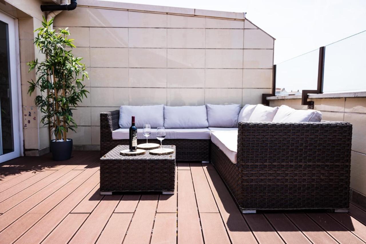 Apartment Lujoso Atico Entre 2 Playas Con Garaje, Terraza, Vistas Y Wifi *