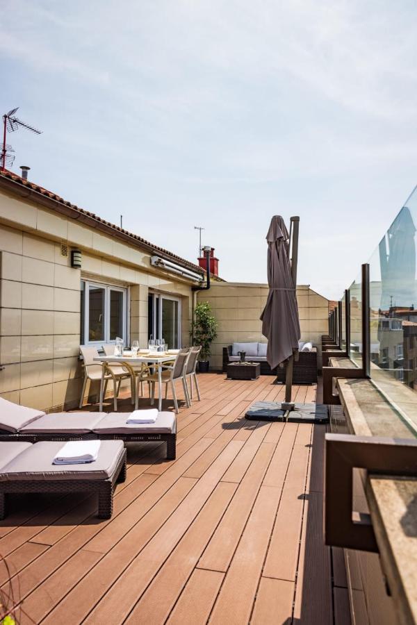 Lujoso Atico Entre 2 Playas Con Garaje, Terraza, Vistas Y Wifi * Gijon