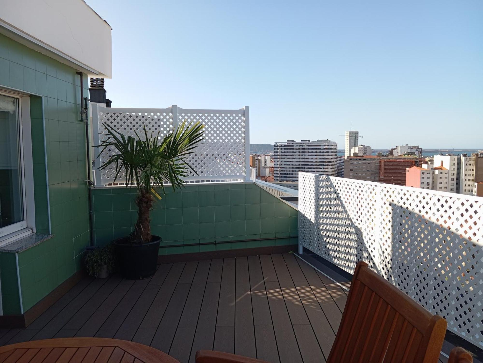 El Capricho La Terraza, Gran Terraza Con Vistas Y Parking Incluido * Gijón