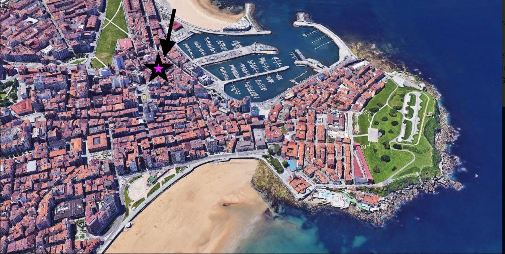 Acogedor ático Centro De Gijón, Sin Ascensor Apartamento *