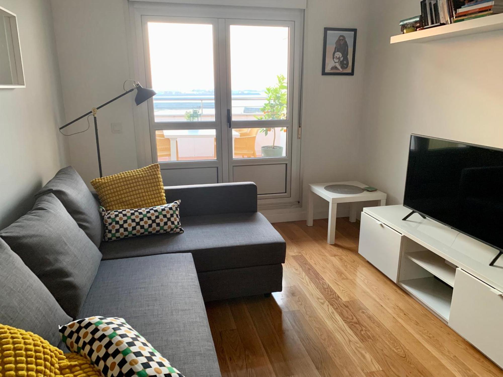 Atico Gran Terraza Poniente Playa Con Garaje, Wifi - Vut-5109-as Apartment Gijon