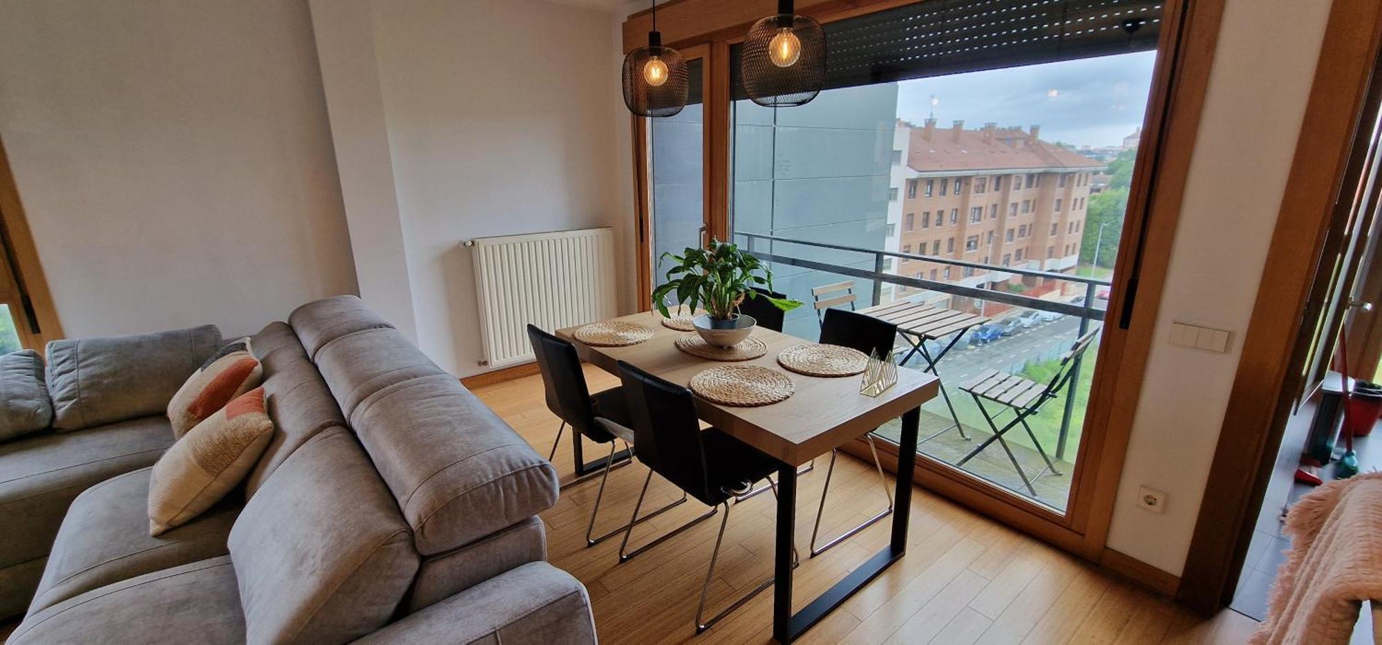 Apartamento Luz Del Norte, Terraza 2 Hab, 2 Banos, Piscina, Wifi Gijón