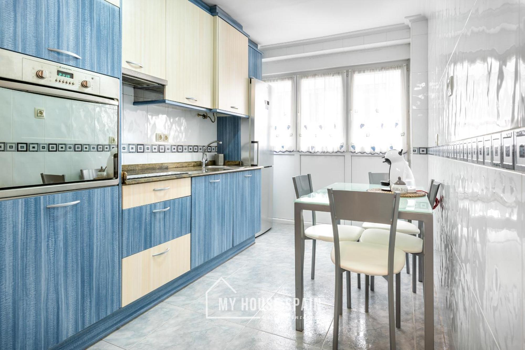 Myhousespain - Luminoso Piso Cerca De La Playa Gijón