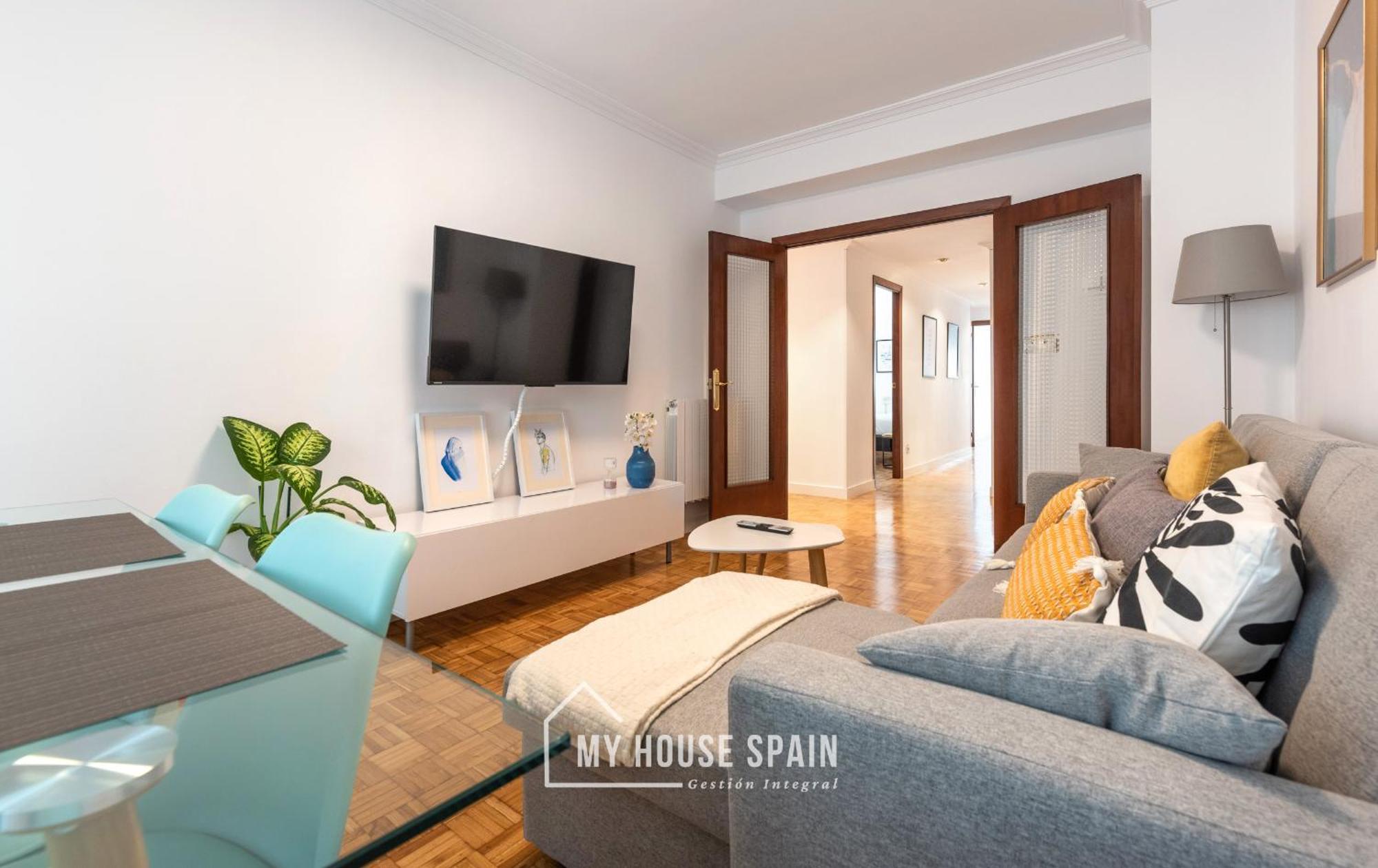 Myhousespain - Amplio Y Luminoso Piso En El Centro * Gijon