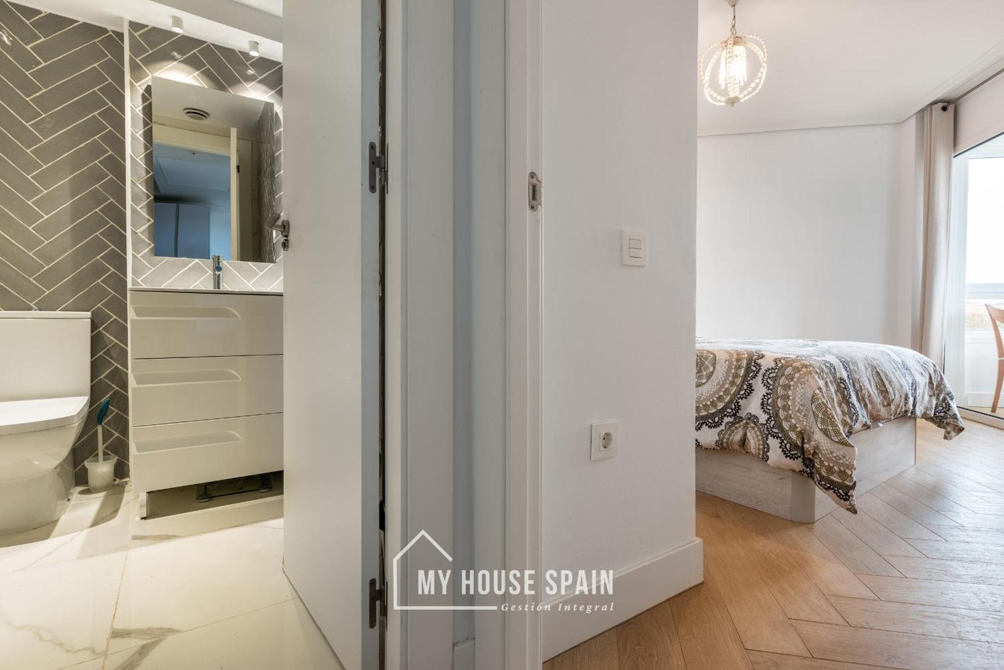 Apartment Myhousespain - Primera Linea De Playa Con Parking Gijon