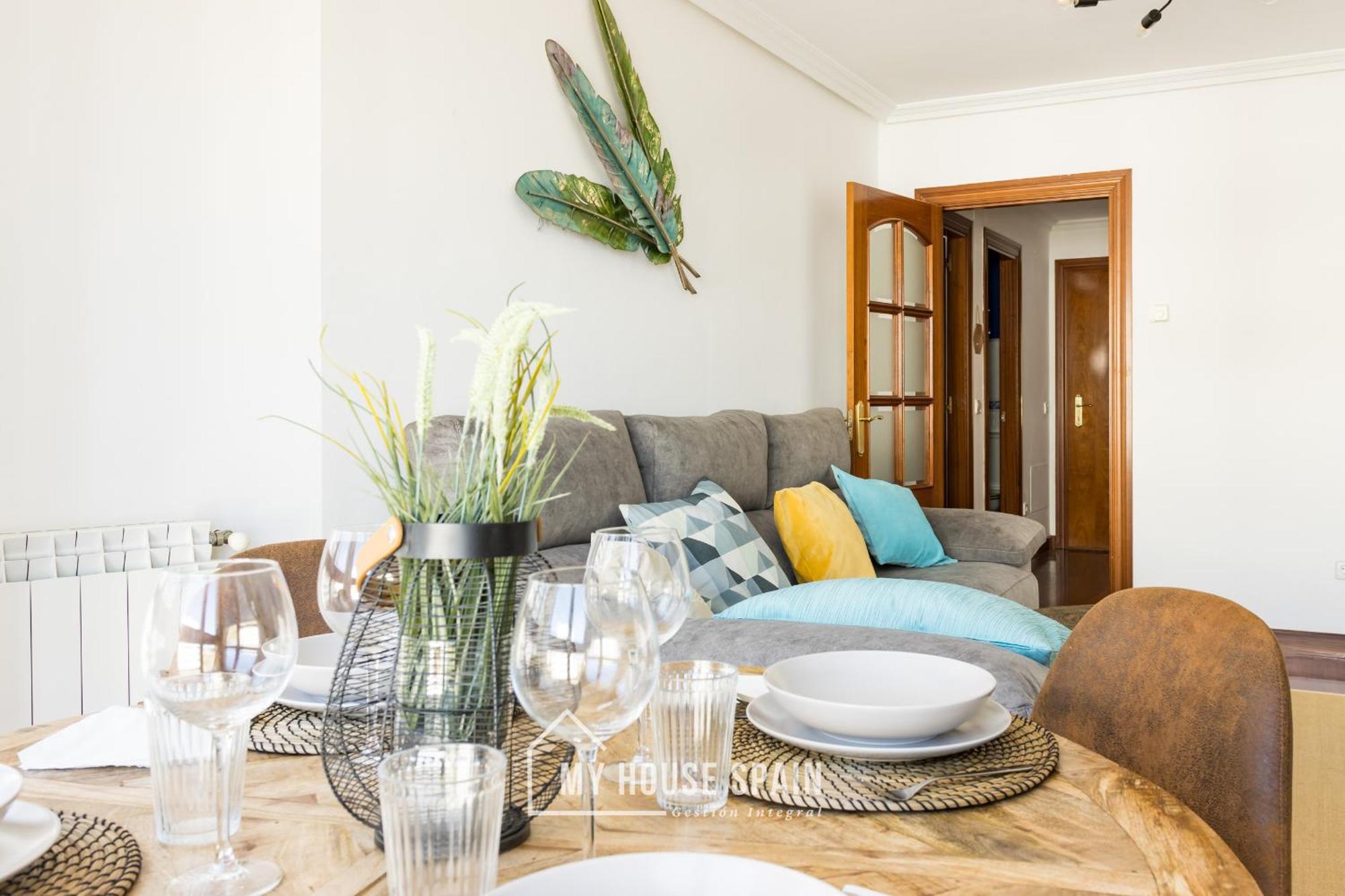 Apartment Myhousespain - Playa De Poniente, Con Vistas Al Mar Y Parking Gratuito Gijon