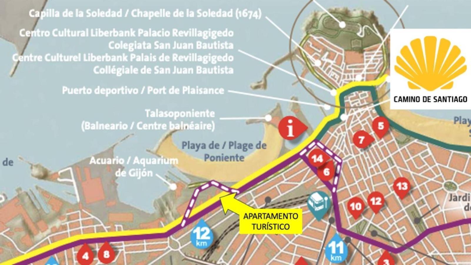 Apartment Playa A - Primera Linea De Playa Gijon