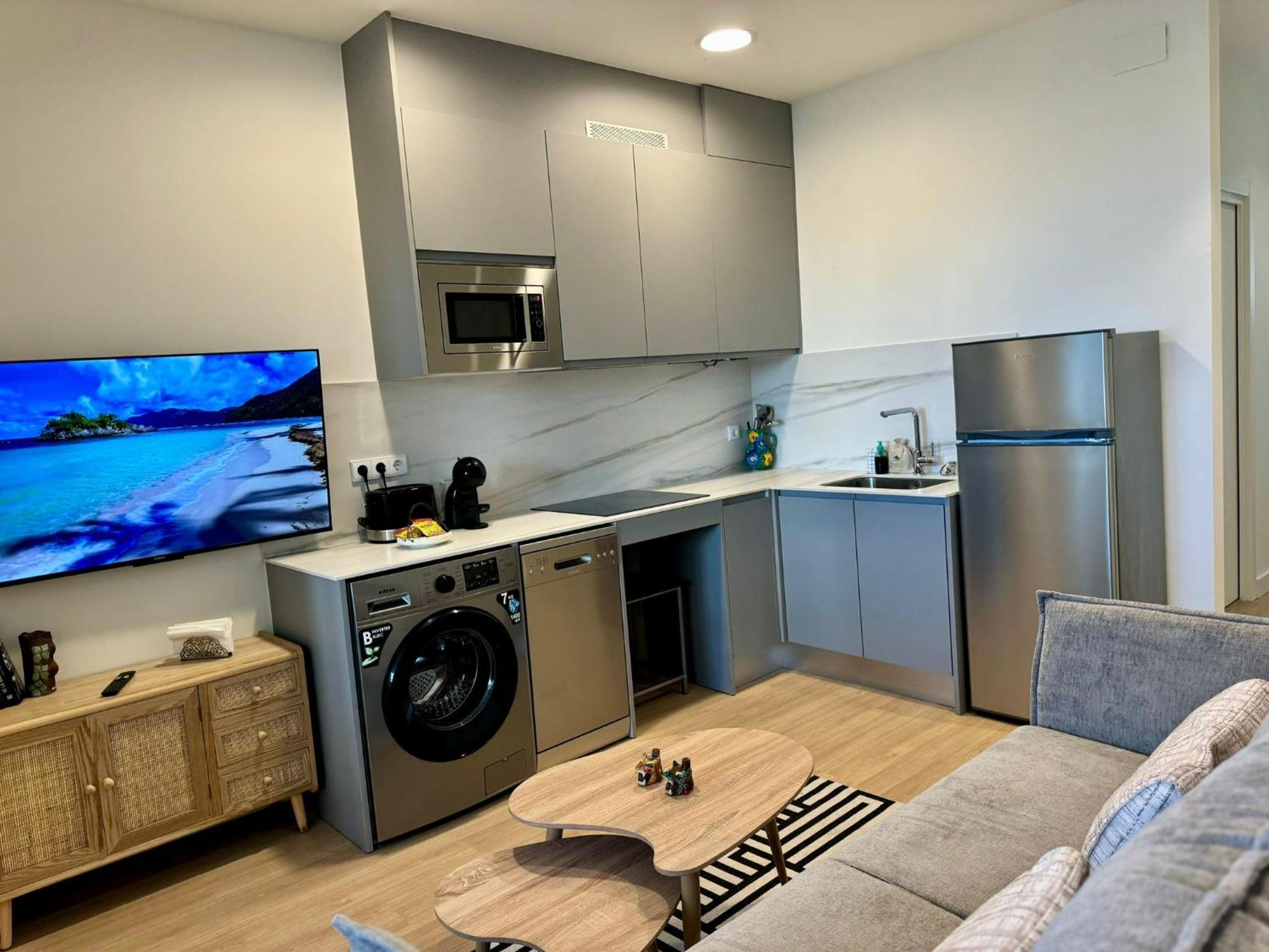 Playa A - Primera Linea De Playa Apartment Gijon