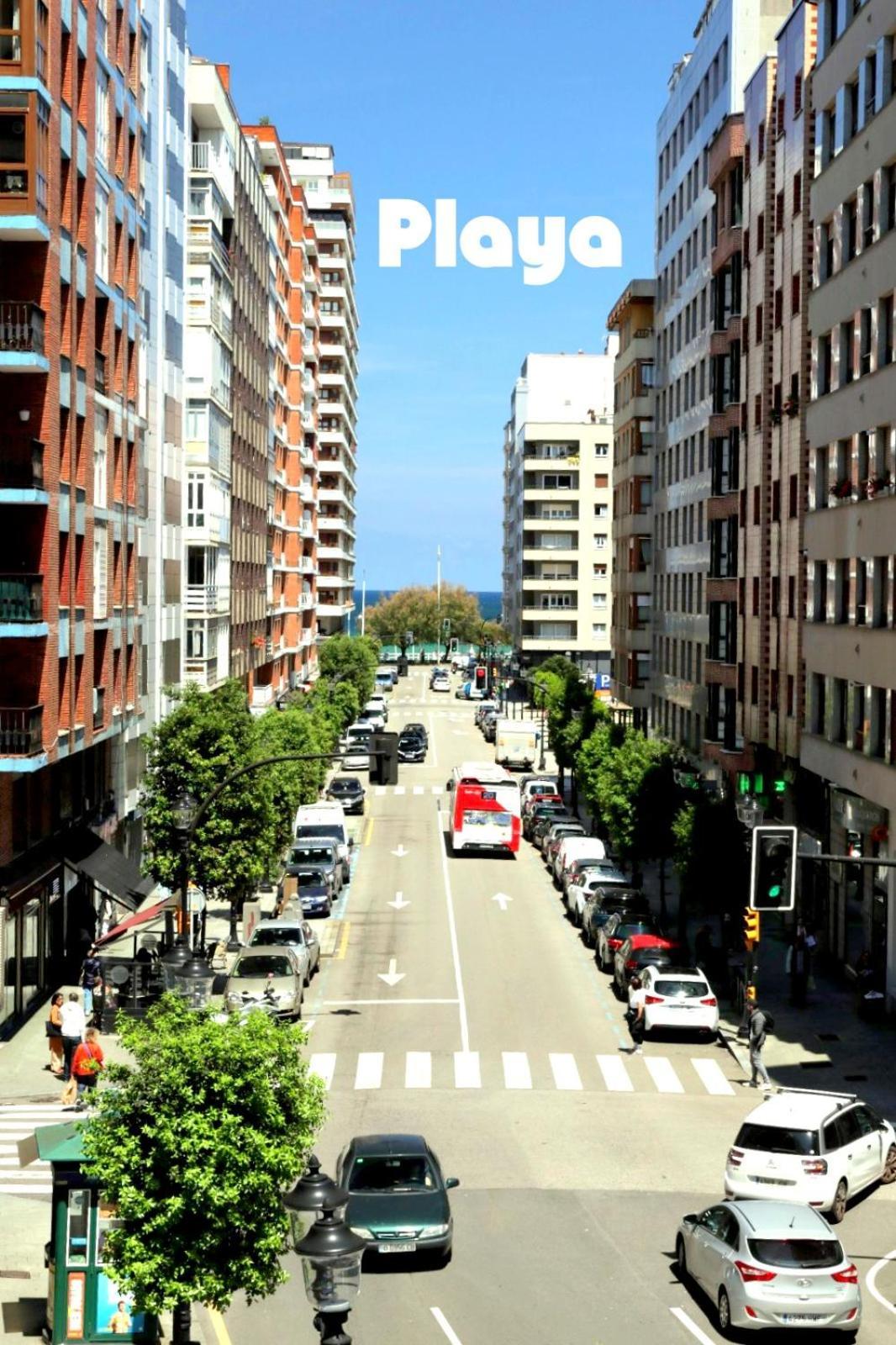 Rocamar Centro Playa San Lorenzo - Parking Gratuito Gijon